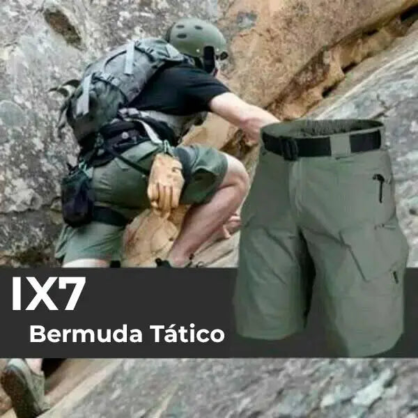 Bermuda Tática Impermeável + Frete Grátis